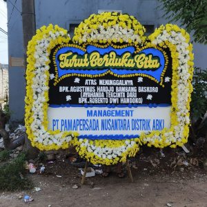 Bunga Papan Turut Berduka Cita 008
